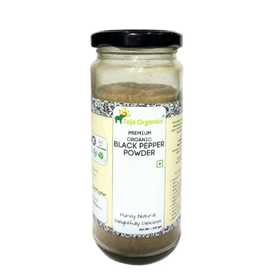 Teja Organics Black Pepper Powder 100 gm