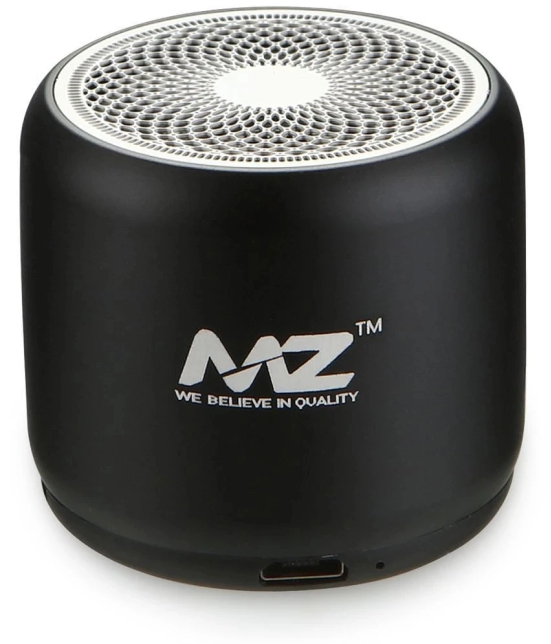 MZ M9 5 W Bluetooth Speaker Bluetooth V 5.0 with SD card Slot Playback Time 6 hrs Black - Black