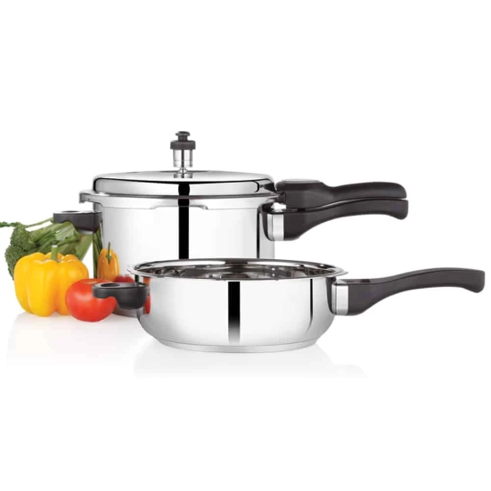 Premier Comfort Stainless Steel Combo 5 Ltr Cooker & Pan Combo SG524