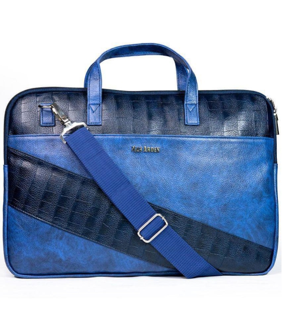 Man Arden 14 Ltrs Blue Laptop Bags