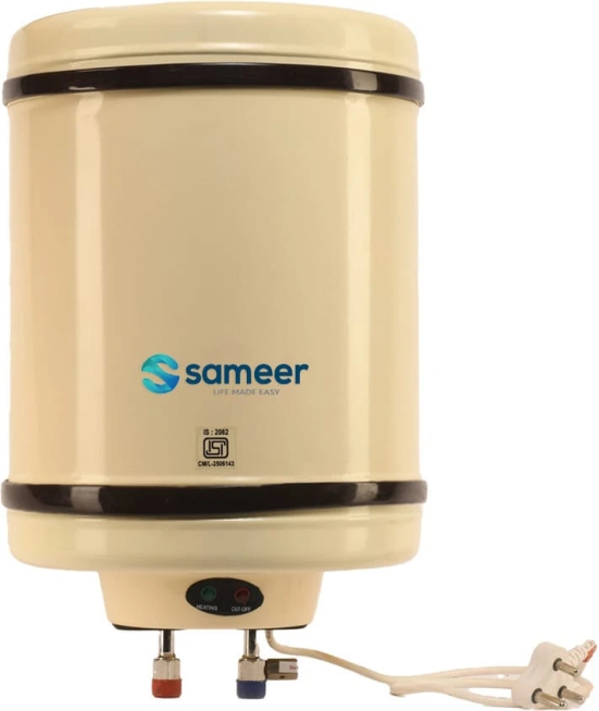 Sameer 10 L Storage Water Geyser (Ivory Inferno Storage Geyser, Off- White)