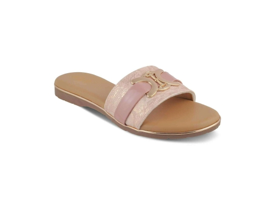 Tresmode Joy Champagne Womens Casual Flats- 41