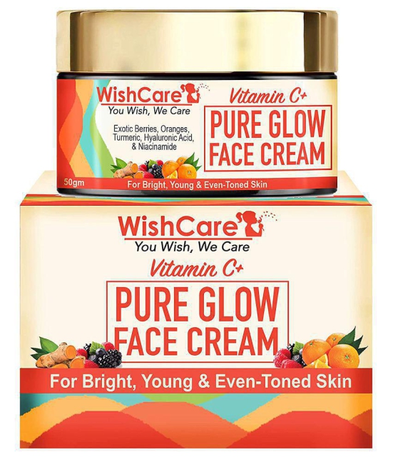 WishCare Vitamin C Pure Glow Face Cream for Women & Men Day Cream 50 gm