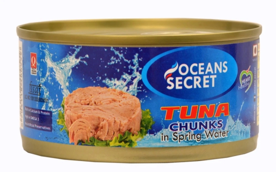 Oceans Secret Tuna Chunks In Spring Water, 180 Gm