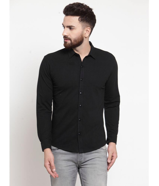 Wild West - Black Cotton Blend Regular Fit Mens Casual Shirt ( Pack of 1 ) - None