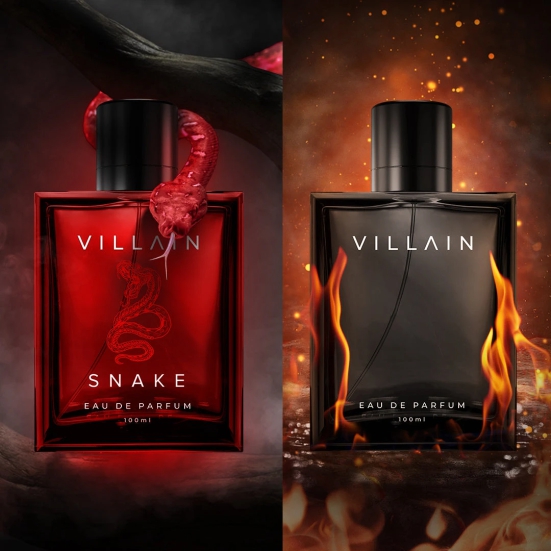 Villain Enigmatic Classic-Black  Snake Combo-Villain Enigmatic Classic-Black & Snake Combo