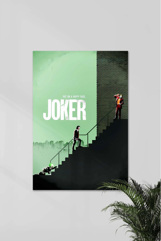 Joker | Put On A Happy Face #02 | MOVIE POSTERS-12X18