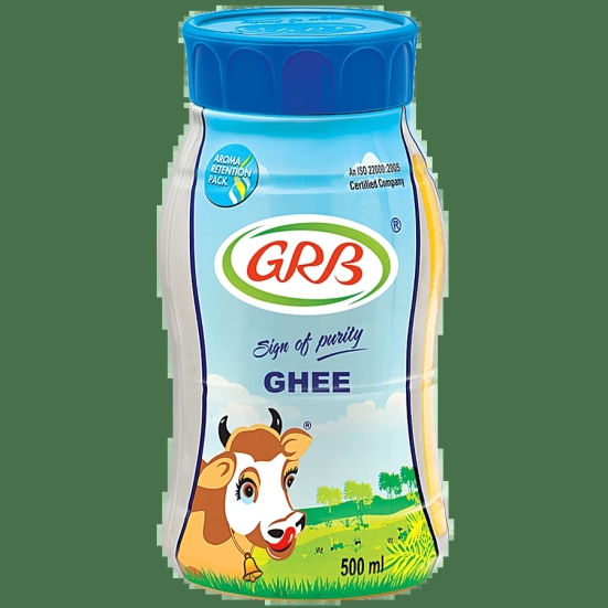 Grb Ghee 500 Ml Jar, 1 Pc