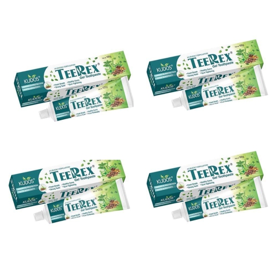 KUDOS AYURVEDIC TEREX TOOTHPASTE PACK OF 4