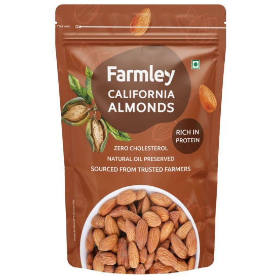 Farmley Popular California Almonds (Badaam) 500g