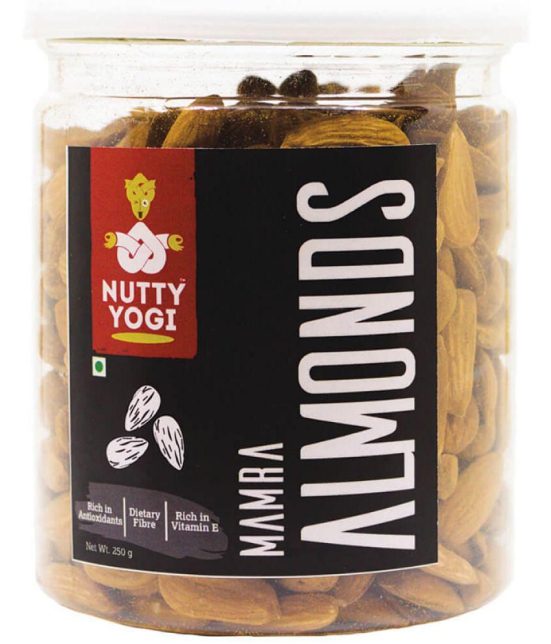 Nutty Yogi Mamra Almonds 250 Gm