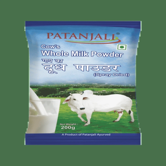 COWS WHOLE MILK POWDER 200-GM