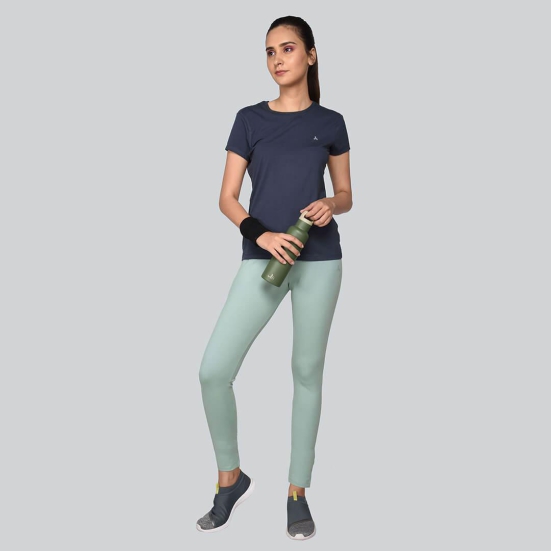 Yoga Pants - Apple Green-L