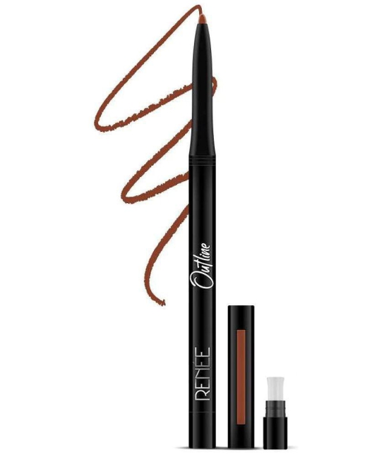 Renee Outline Lip Liner Stick OT 04 Savannah Brown SPF 1 20