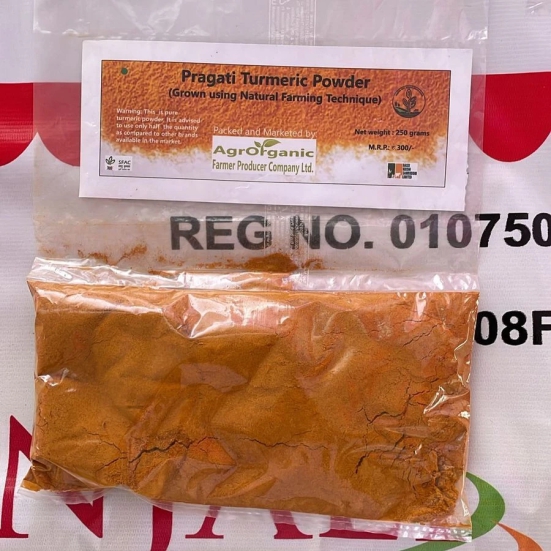 Pragati Turmeric Powder - 250 gm