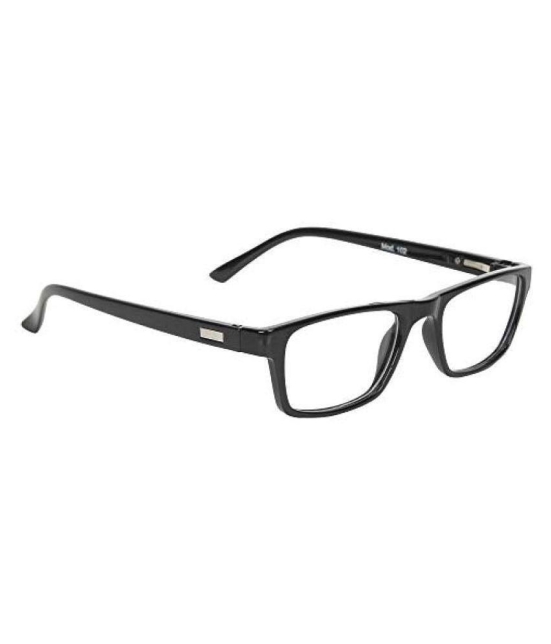 Creature Black Rectangle Spectacle Frame SPEX-102 BLK G