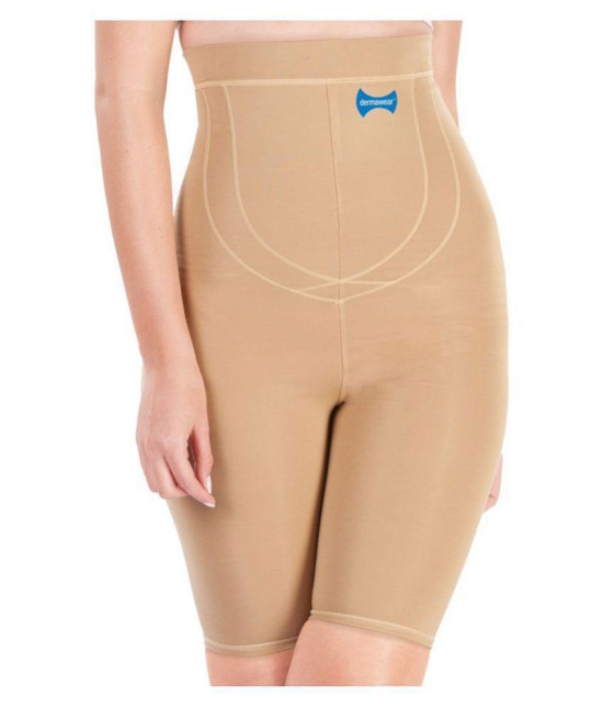 Dermawear Cotton Lycra Waist Cincher Shapewear - None