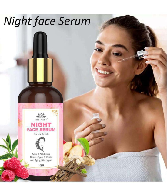 Intimify Night Face Serum, skin brightening serum, face serum, vitamin c face serum, anti acne serum, 10 ml