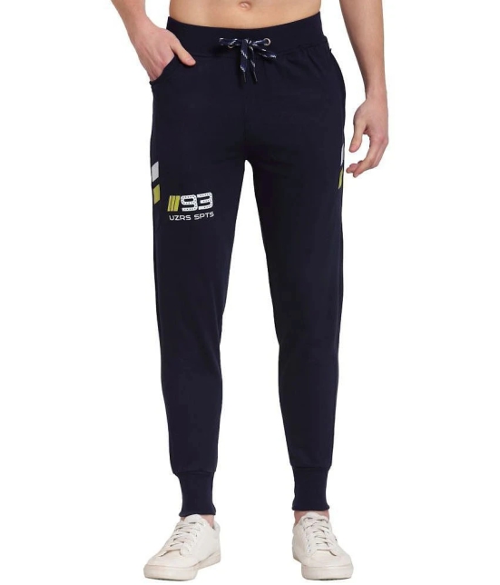 Uzarus - 100 Percent Cotton Navy Mens Joggers ( Single Pack ) - None