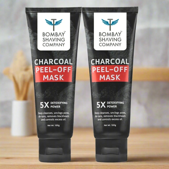 Charcoal Peel Off Mask, 100g | Pack of 2-