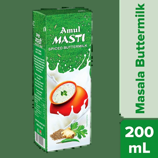 Amul Masti Butter Milk 200Ml, 1 Pc