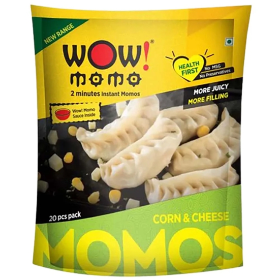 Wow Momos Corn & Cheese Momos 20P, 1 Pc