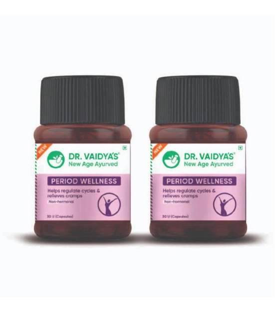 DR VAIDYA'S Period Wellness -30 CAPSULES - PACK OF 2