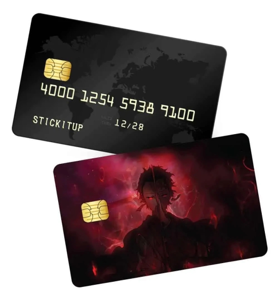 Tanjiro bloodmoon credit card skin