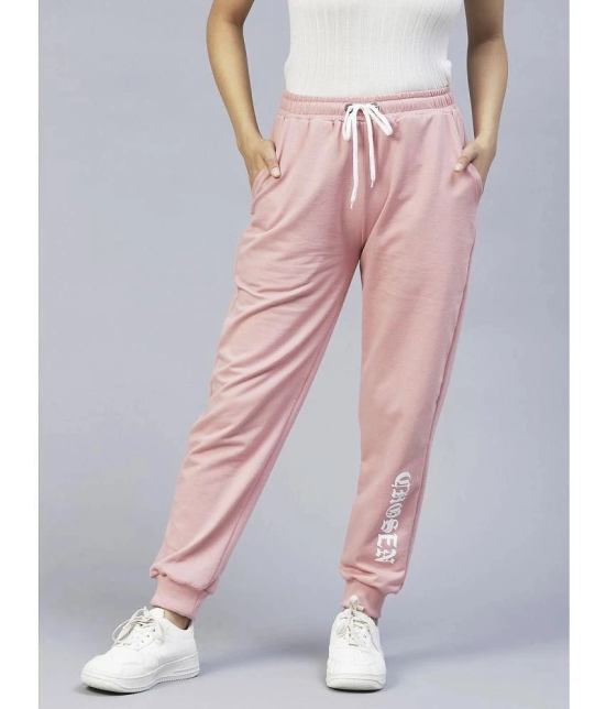 Rigo - Peach Cotton Womens Running Joggers ( Pack of 1 ) - None