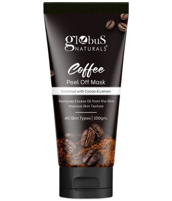 Globus Naturals Coffee Peel Off Mask, 100gm