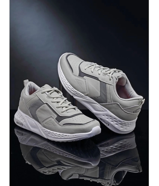 ASIAN Waterproof-13 Gray Mens Sports Running Shoes - None