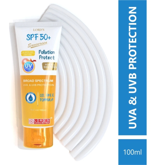 Lords Pollution Protect SPF 50+ Sunscreen (100 ml)