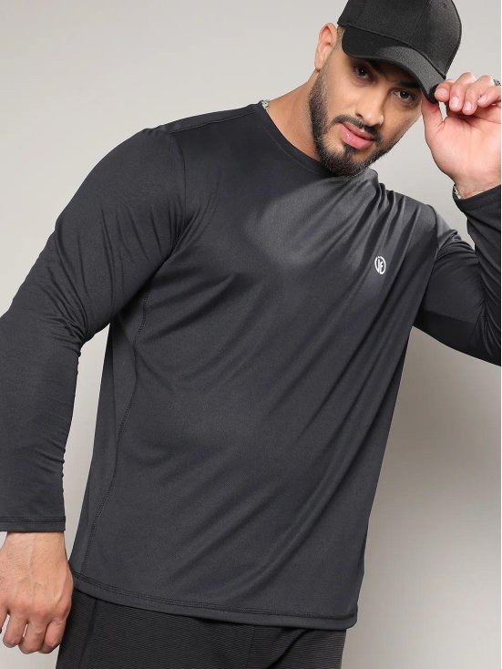 Casual Sports T-Shirt Black 5XL