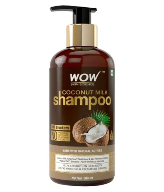 WOW Skin Science - Smoothening Shampoo 500 ml (Pack of 1)