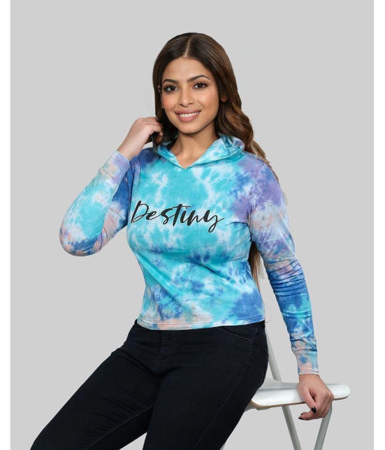 Force Cotton Multi Color Hooded Sweatshirt - XL