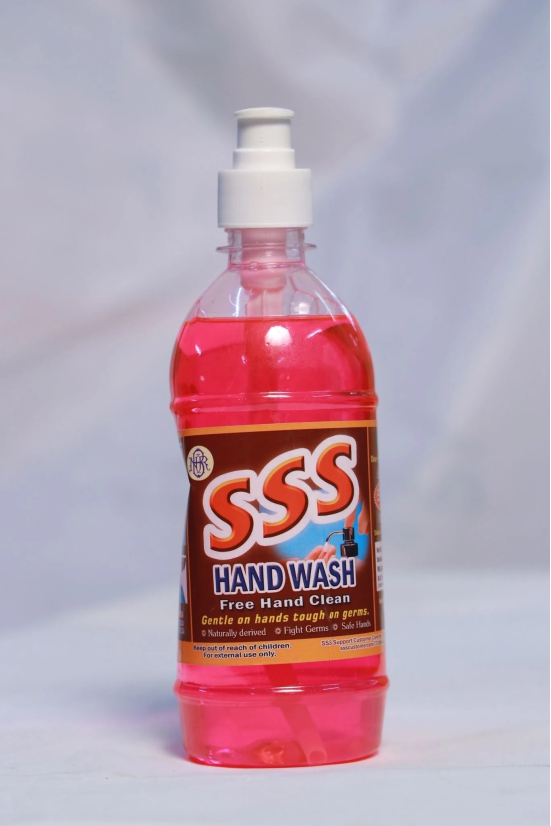 SSS Hand Wash, Gentle on Hands Tough on Germs, 500ml