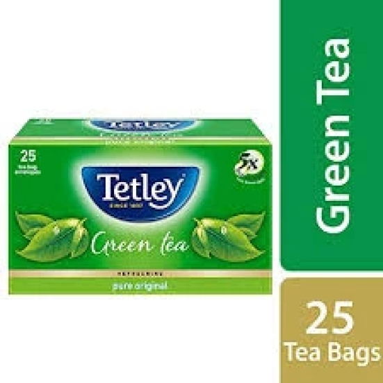 Tetley Pure Original Green Tea, 32.5 gm (25 Bags X 1.3 gm Each)