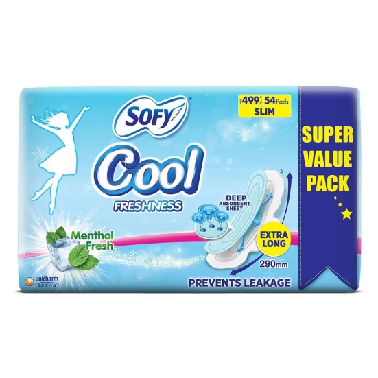 Sofy Cool Xl Sanitary Pad 54'S