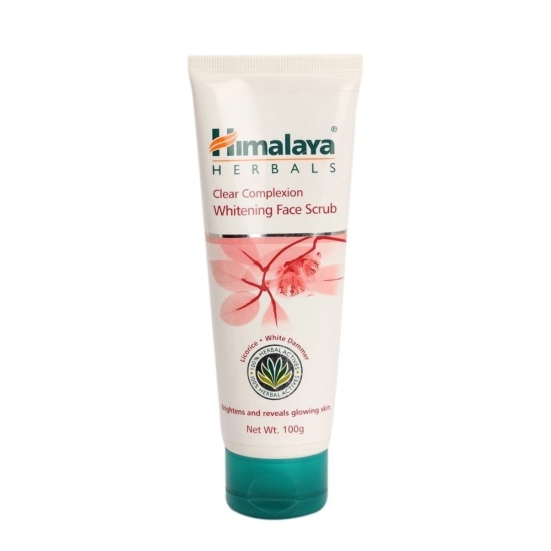 Himalaya Herbals Clear Complexion Whitening Face Scrub, 100G (Pack Of 2)