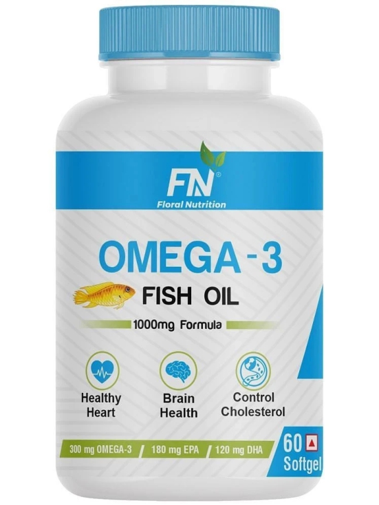 Floral Nutrition - Omega-3 Fatty Acids Softgel ( Pack of 1 )