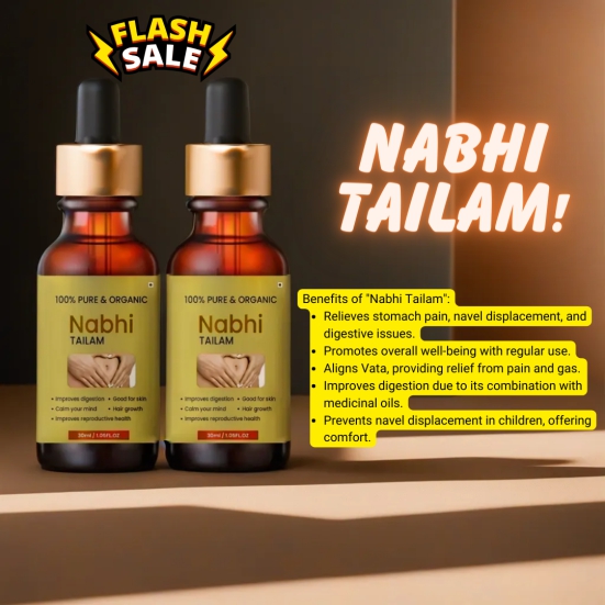 NABHI TAILAM ORGANIC OIL????FLASH SALE????-1 PC @ ?399