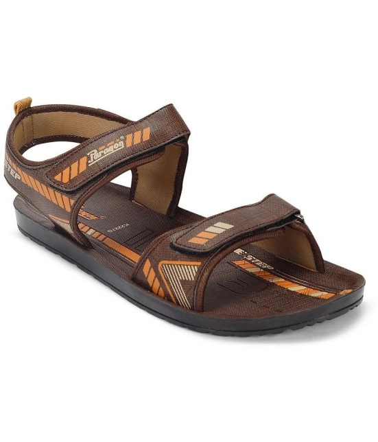 Paragon - Brown Mens Floater Sandals - None