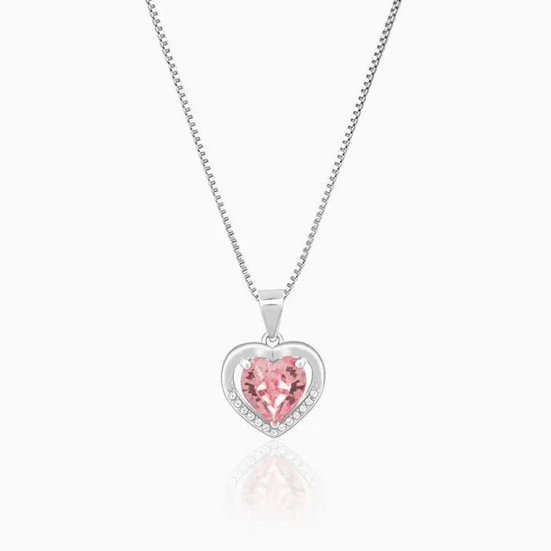 Anushka Sharma Silver Valentine Pendant