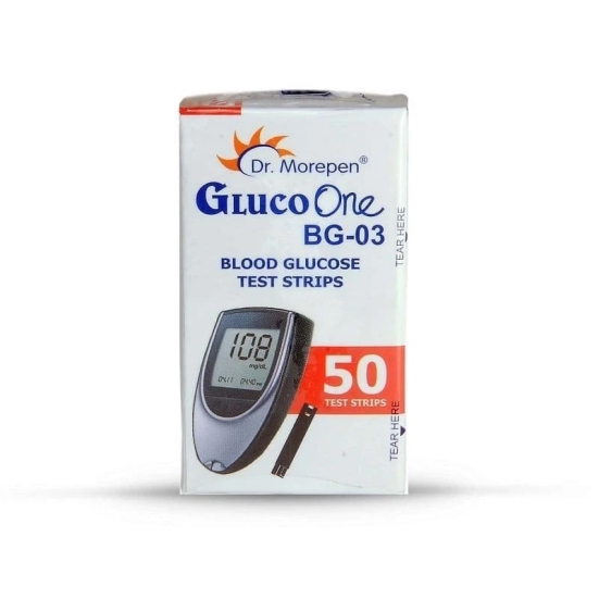 Dr morepen Glucometer BG 03 Test Strips 50 Strips