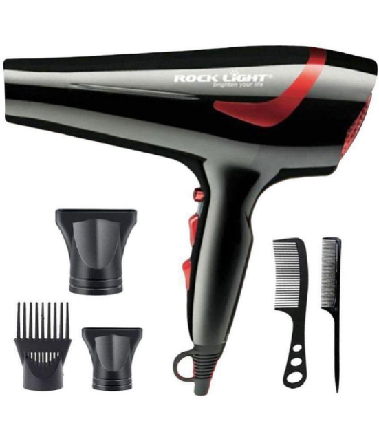 Rock Light - 4000W Salon Grade Black More than 2500W Hair Dryer