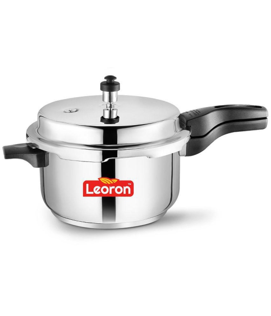 Srushti Gold is now Leoron 5 L Stainless Steel OuterLid Pressure Cooker With Induction Base