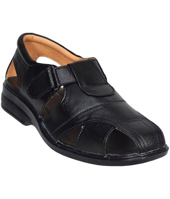 Dream Makers - Black Men's Sandals - None