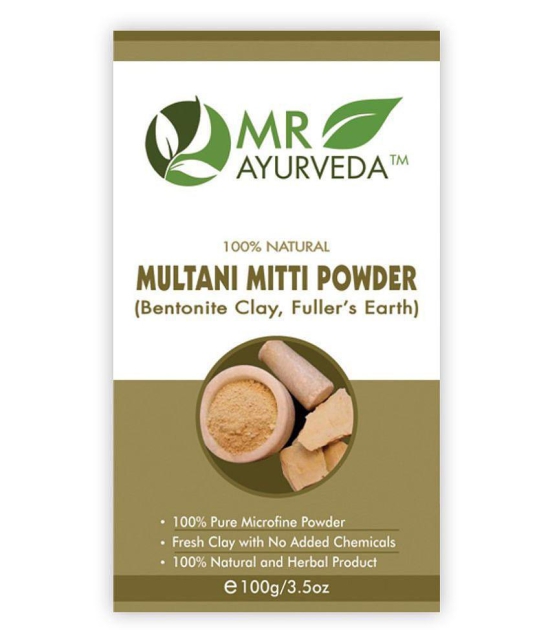 MR Ayurveda Best Selling Multani Mitti Powder Face Pack Masks 100 gm