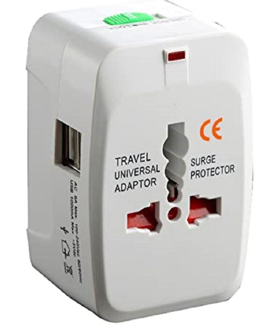 RAMDEV ENTERPRISE Universal Travel Adapter - Multi Color