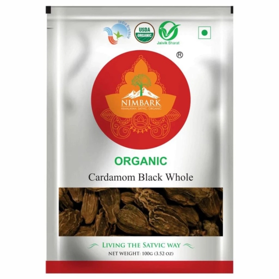 Nimbark Organic Cardamom Black whole